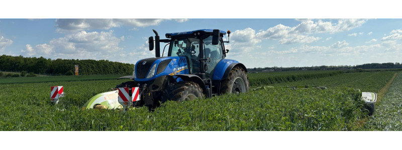 Agri-reportage : Récolte méteil fourrager